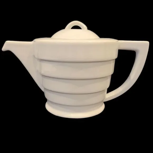 Vintage Frank Lloyd Wright‎ Henriksen Guggenheim ART DECO TEA /COFFEE POT - Picture 2 of 7